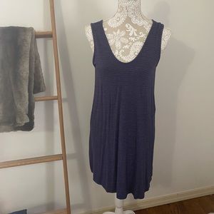 American Eagle Sleeveless pinstripe dress